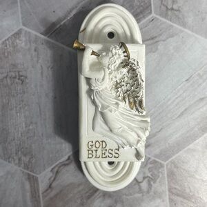 House of Lloyd Angel Blessings Wall Plaque Christmas Around The World 1997